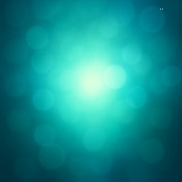The soft glow of the Chakras A soft abstract heart/throat chakra glow of blue for the throat chakra and green for the heart chakra